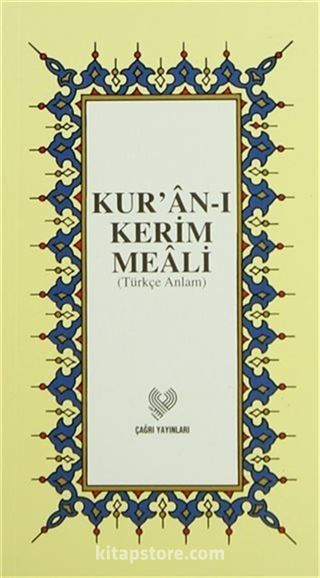 Kur'an-ı Kerim Meali (Türkçe Anlam) (Küçük Boy)