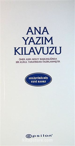 Ana Yazım Kılavuzu