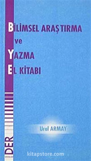 Bilimsel Araştırma ve Yazma El Kitabı