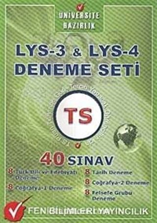 LYS-3- LYS-4 Deneme Seti (TS) 40 Sınav