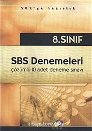 8. Sınıf SBS Denemeleri (Çözümlü 10 Deneme Sınavı)