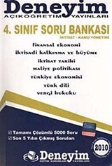 AÖF 4. Sınıf Soru Bankası (İktisat-Kamu Yönetimi)