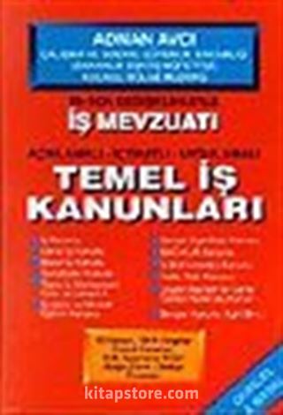 İş Mevzuatı Temel İş Kanunları 2001