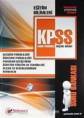 2011 KPSS Eğitim Bilimleri Soru Bankası