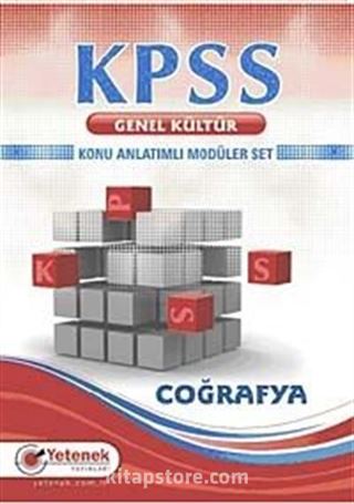 KPSS Genel Kültür Konu Anlatımlı Modüler Set Coğrafya 2010