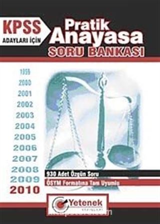 KPSS Adayları İçin Pratik Anayasa Soru Bankası