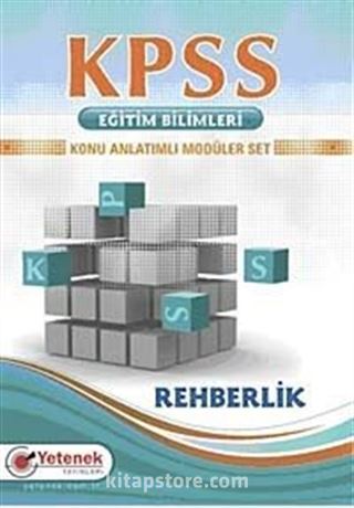 2011 KPSS Eğitim Bilimleri Konu Anlatımlı Modüler Set Rehberlik