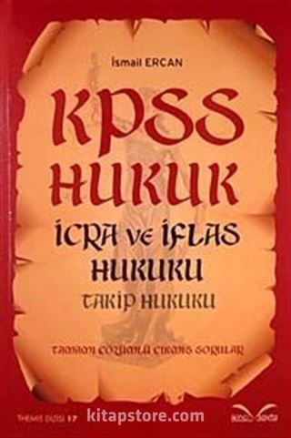 KPSS Hukuk İcra ve İflas Hukuku Takip Hukuku