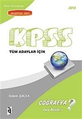 2010 KPSS Coğrafya Soru Bankası Tüm Adaylar İçin / Anahtar Seri