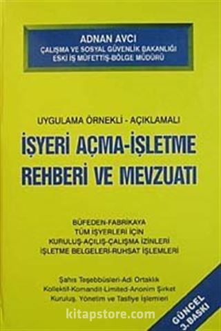 İşyeri Açma-İşletme Rehberi ve Mevzuatı