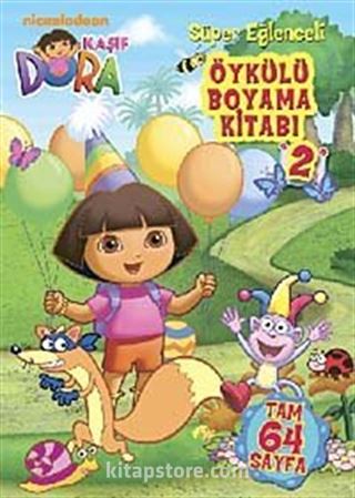 Dora-Öykülü Boyama Kitabı-2