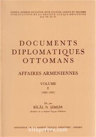 Documents Diplomatiques Ottomans (I Volume)