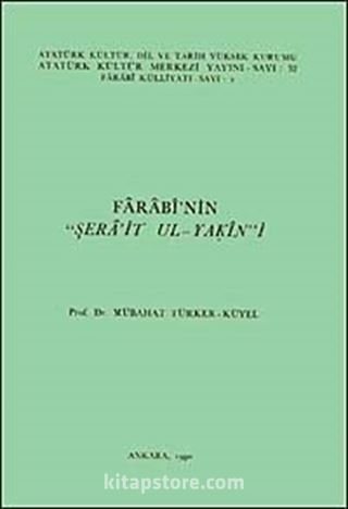 Farabi'nin Şera'itu'l-Yakin'i