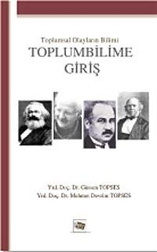 Toplumbilime Giriş