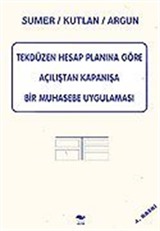 Tekdüzen Hesap Planına Göre Açılıştan Kapanışa Bir Muhasebe Uygulaması