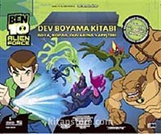 Ben 10 Alien Force Dev Boyama Kitabı