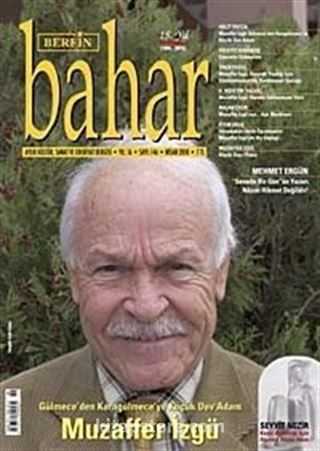 Berfin Bahar Aylık Kültür Sanat ve Edebiyat Dergisi Nisan 2010 Sayı:146