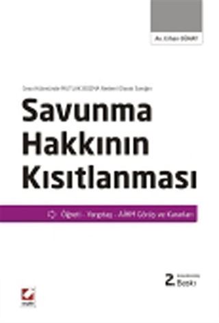 Savunma Hakkının Kısıtlanması