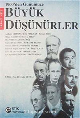 1900'den Günümüze Büyük Düşünürler (İkinci Cilt)