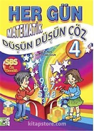 Her Gün Matematik Düşün Düşün Çöz-4 (SBS Ön Hazırlık)