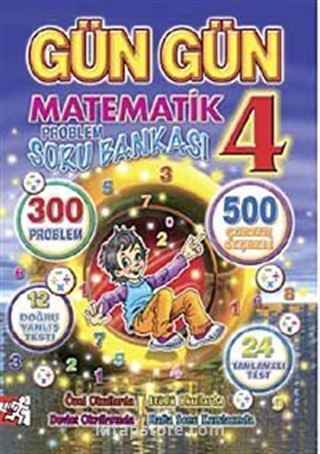 Gün Gün Matematik-4 Problem Soru Bankası (121 Gün)