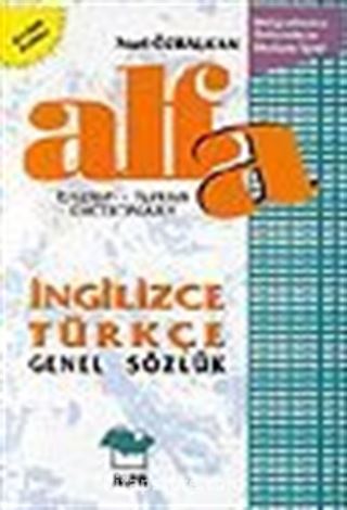 Alfa Genel Sözlük İngilizce-Türkçe 63.000 kelimelik