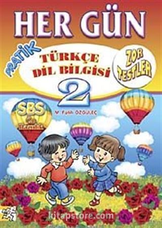 Her Gün Pratik Türkçe-Dilbilgisi Zor Testler-2 (44 Gün)