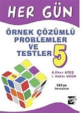 Her Gün Örnek Çözümlü Problemler ve Testler-5 (44 Gün)