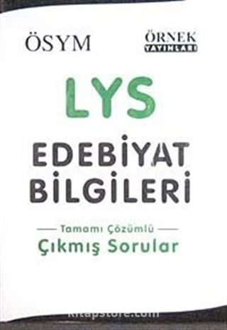 LYS Edebiyat Bilgileri Tamamı Çözümlü Çıkmış Sorular