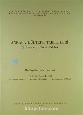 Ankara Kültepe Tabletleri 1