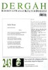 Dergah Edebiyat Sanat Kültür Dergisi Sayı:243 Mayıs 2010