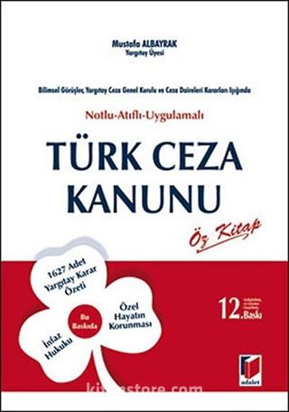 Türk Ceza Kanunu Öz Kitap