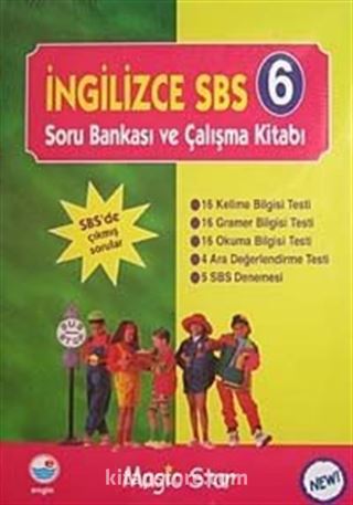 İngilizce SBS 6 Soru Bankası ve Çalışma Kitabı / Magic Star