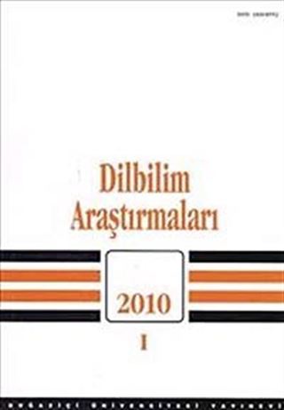 Dilbilim Araştırmaları 2010 / 1