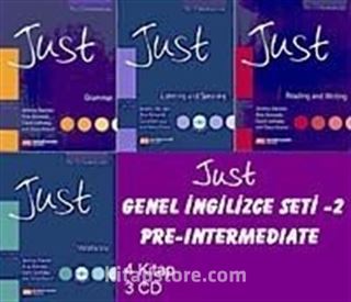 Just Genel İngilizce Seti 2 Pre-Intermediate (4 Kitap+ 3 CD)