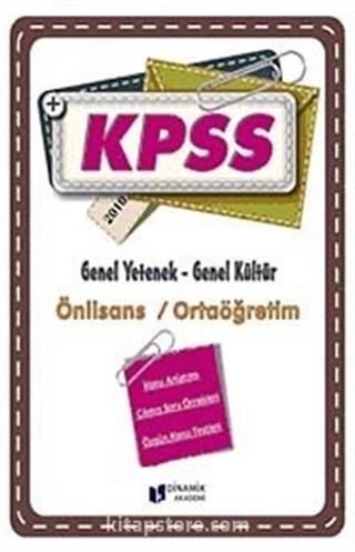 2010 KPSS Önlisans Ortaöğretim Genel Yetenek-Genel Kültür