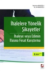 İhalelere Yönelik Şikayetler