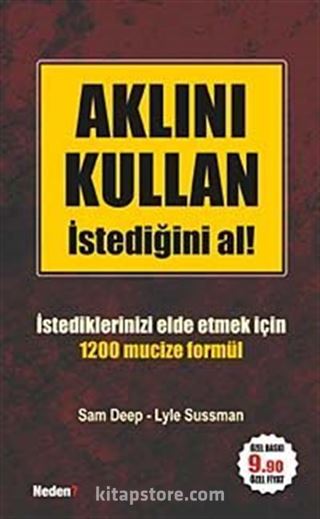 Aklını Kullan İstediğini Al! (Cep Boy)