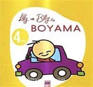 Lilly ve Billy ile Boyama-4 yaş