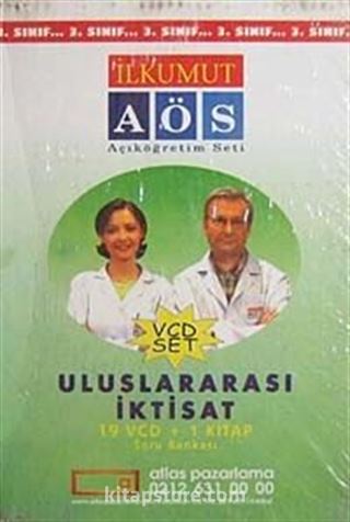 AÖS ( Açıköğretim Seti) 3.Sınıf Uluslararası İktisat 19 VCD + 1 Kitap Soru Bankası