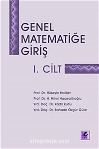 Genel Matematiğe Giriş I.Cilt