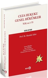 Ceza Hukuku Genel Hükümler (Ders Kitabı)