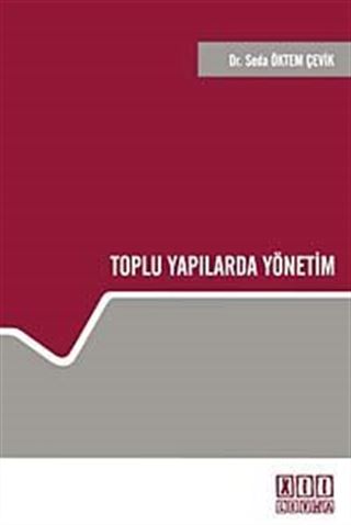 Toplu Yapılarda Yönetim