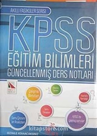 KPSS Eğitim Bilimleri Güncellenmiş Ders Notları