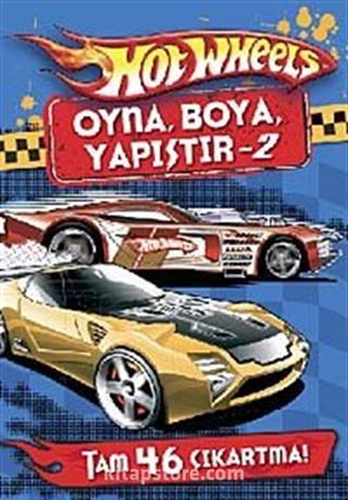 Hot Wheels Oyna Boya Yapıştır-2