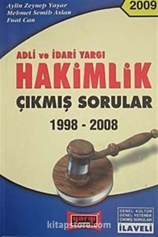 Adli ve İdari Yargı Hakimlik Çıkmış Sorular (1998-2008)