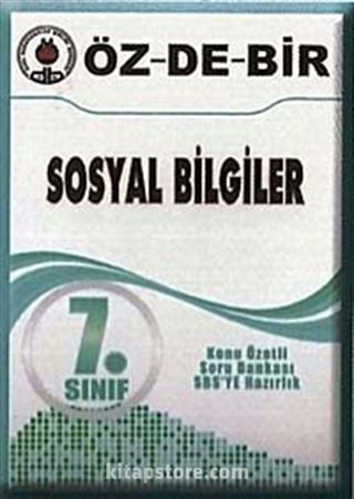 7. Sınıf Sosyal Bilgiler / Konu Özetli Soru Bankası SBS'ye Hazırlık