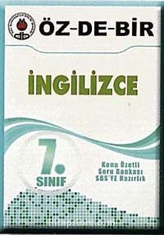 7. Sınıf İngilizce / Konu Özetli Soru Bankası SBS'ye Hazırlık