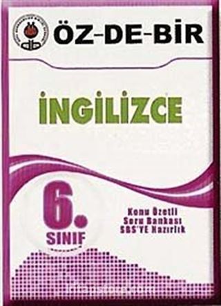 6. Sınıf İngilizce / Konu Özetli Soru Bankası SBS'ye Hazırlık