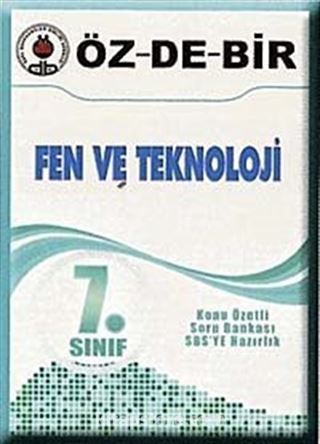 7. Sınıf Fen ve Teknoloji / Konu Özetli Soru Bankası SBS'ye Hazırlık